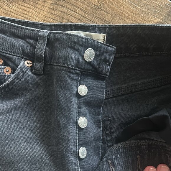 Free People high rise straight Jeans | 28 - Picture 2 of 4